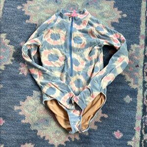 Kids Tie-Dye One Piece Swimsuit